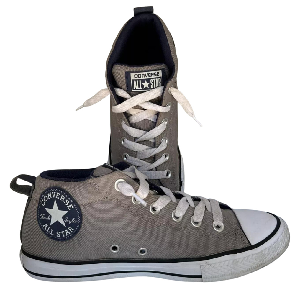 Converse Junior Shoes Size 5 Sneaker All Star Chuck Taylor Grey Blue Low top
